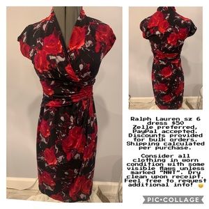 RL size 6 dress